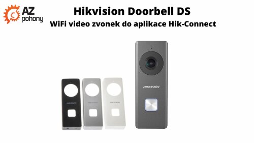 Hikvision DS-KB6403-WIP Doorbell - WiFi video zvonek do aplikace Hik-Connect